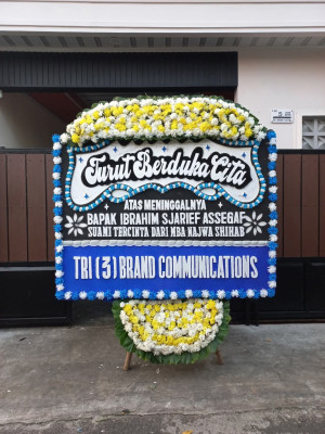 Papan Bunga Duka di Bilabong Jaya